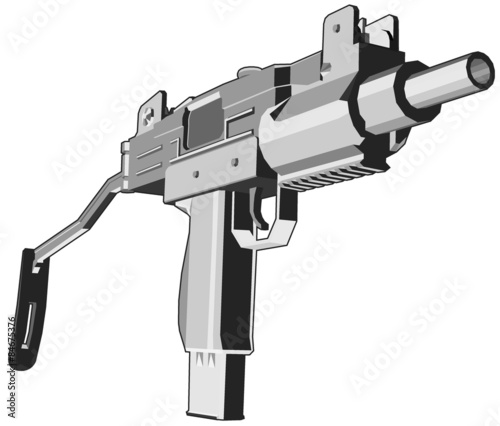 weapon. vector illustration