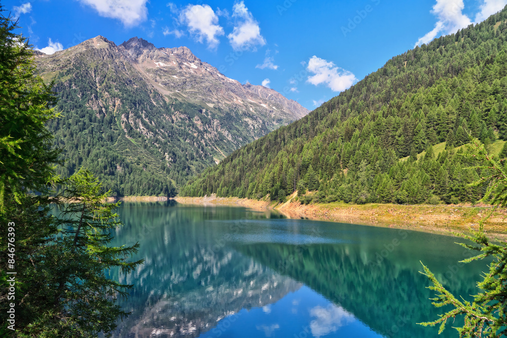 Fototapeta premium Lago di Pian Palù - Pian Palù lake, Trentino, Italy