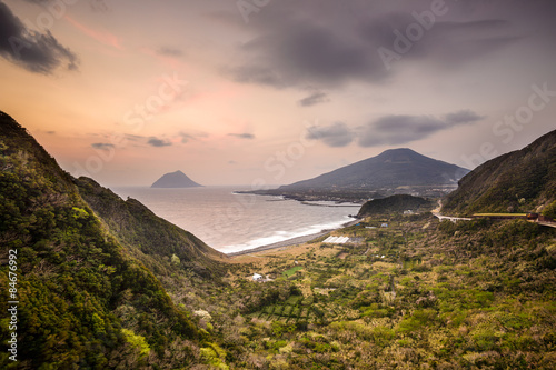 Hachijojima Coastal Skyline photo