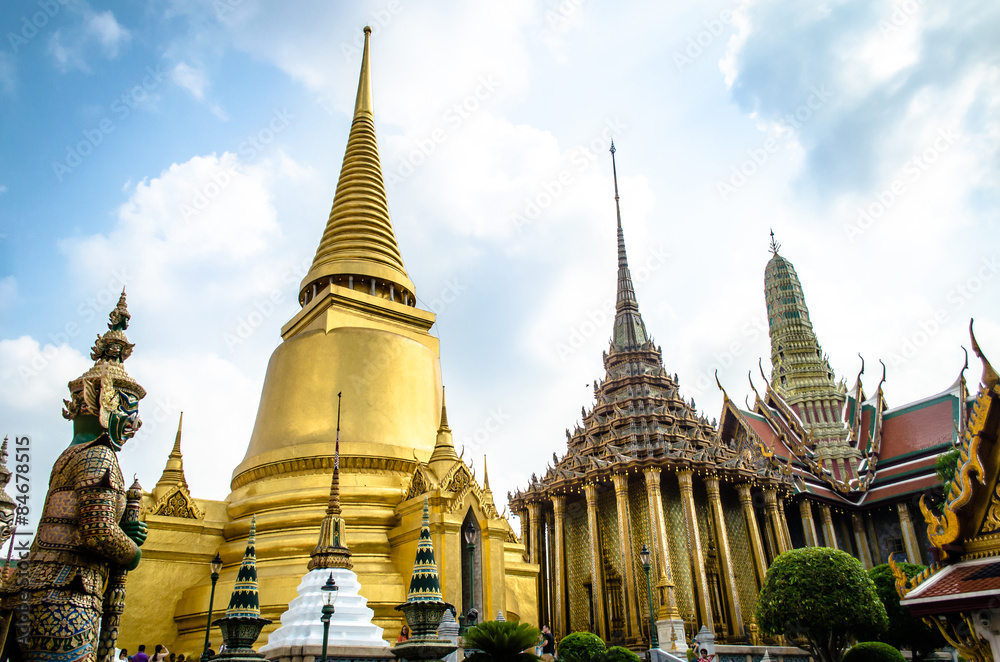Wat Phra Kaew of Bangkok, Thailand