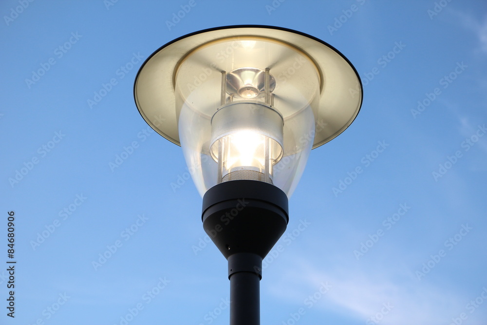 Lamp post in the sky Lamp post in the sky