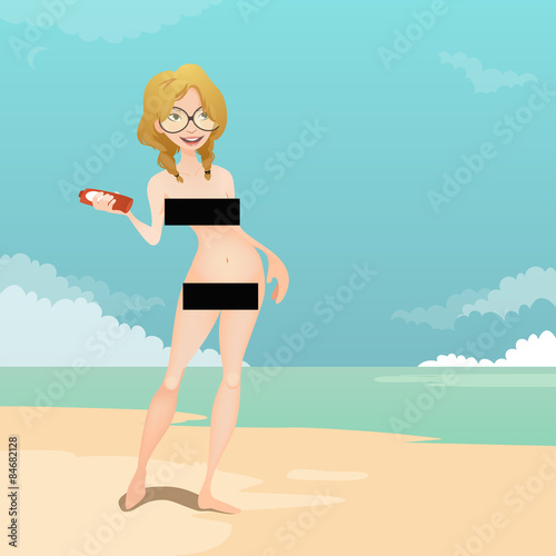 Nudist gir