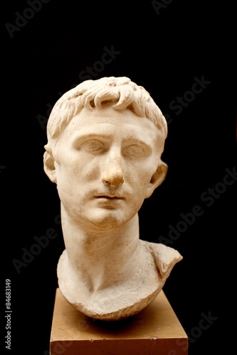 Roman Caesar Augustus Sculpture