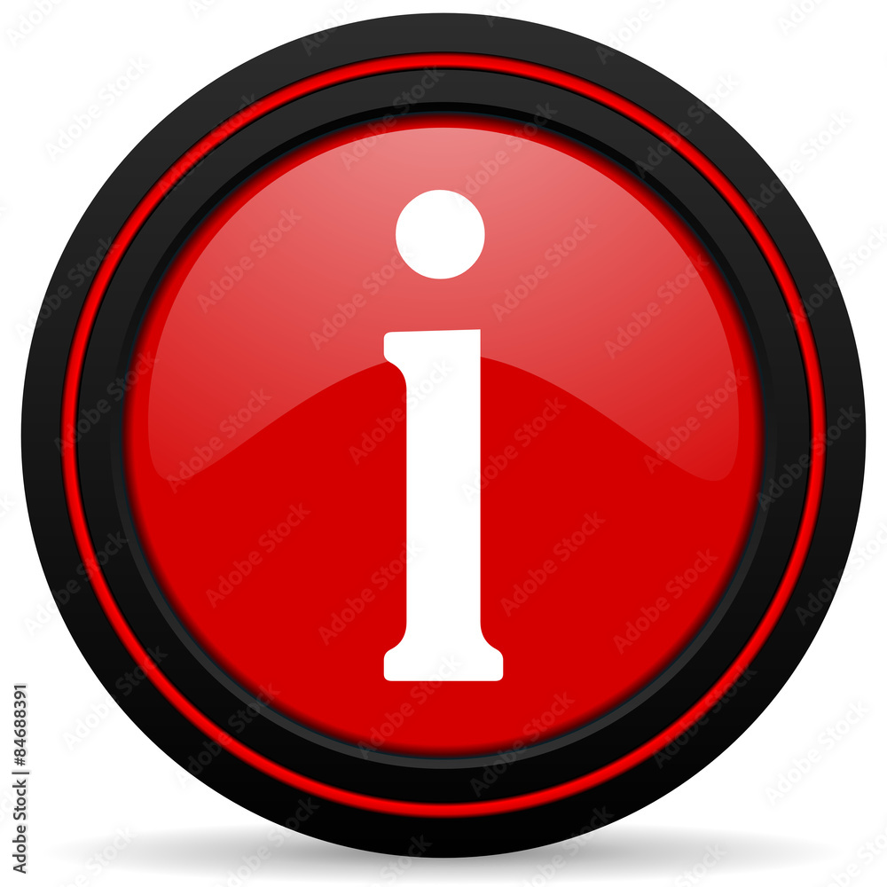 information red glossy web icon information red glossy web icon