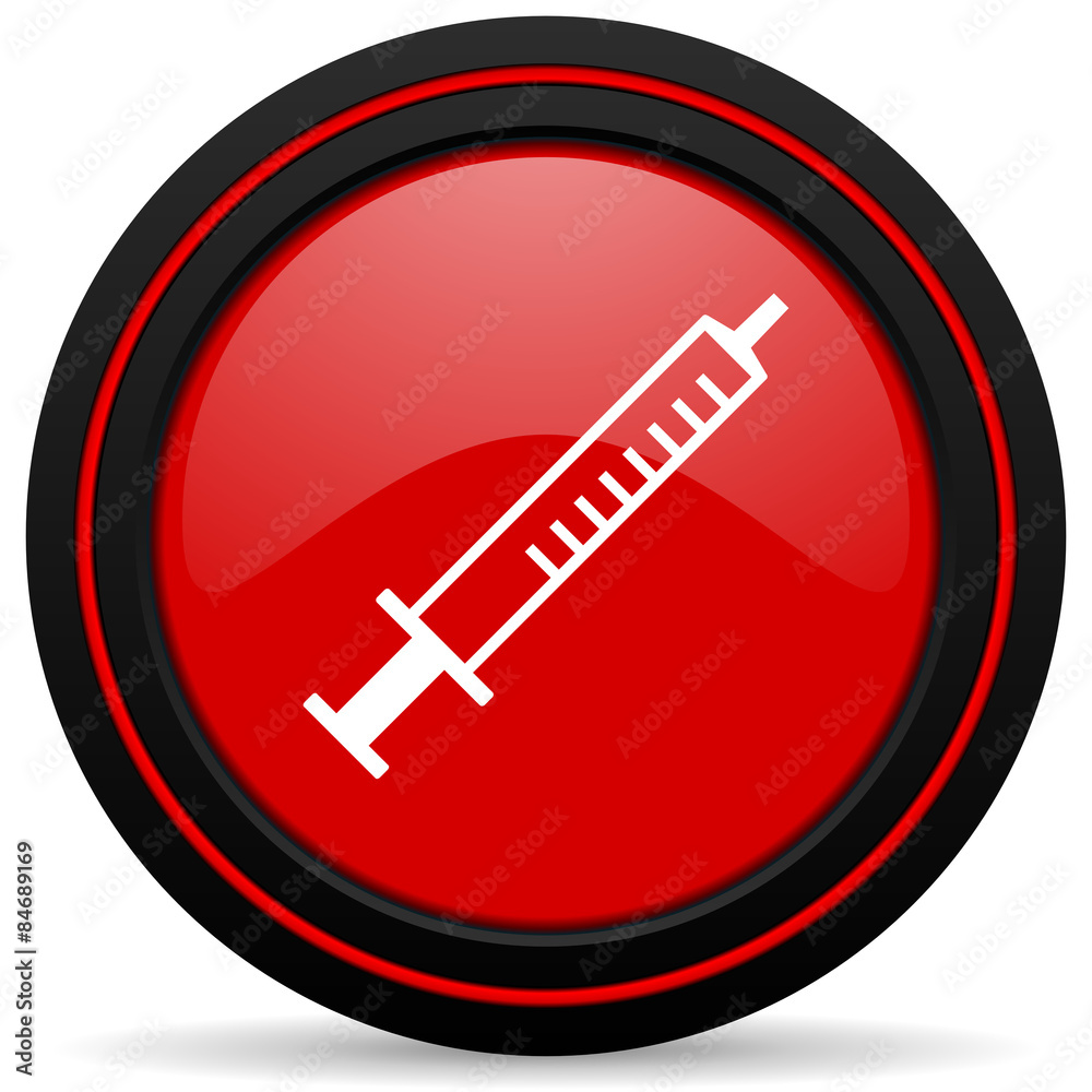 medicine red glossy web icon medicine red glossy web icon