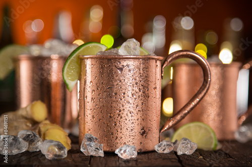 Cold Moscow Mules - Ginger ...