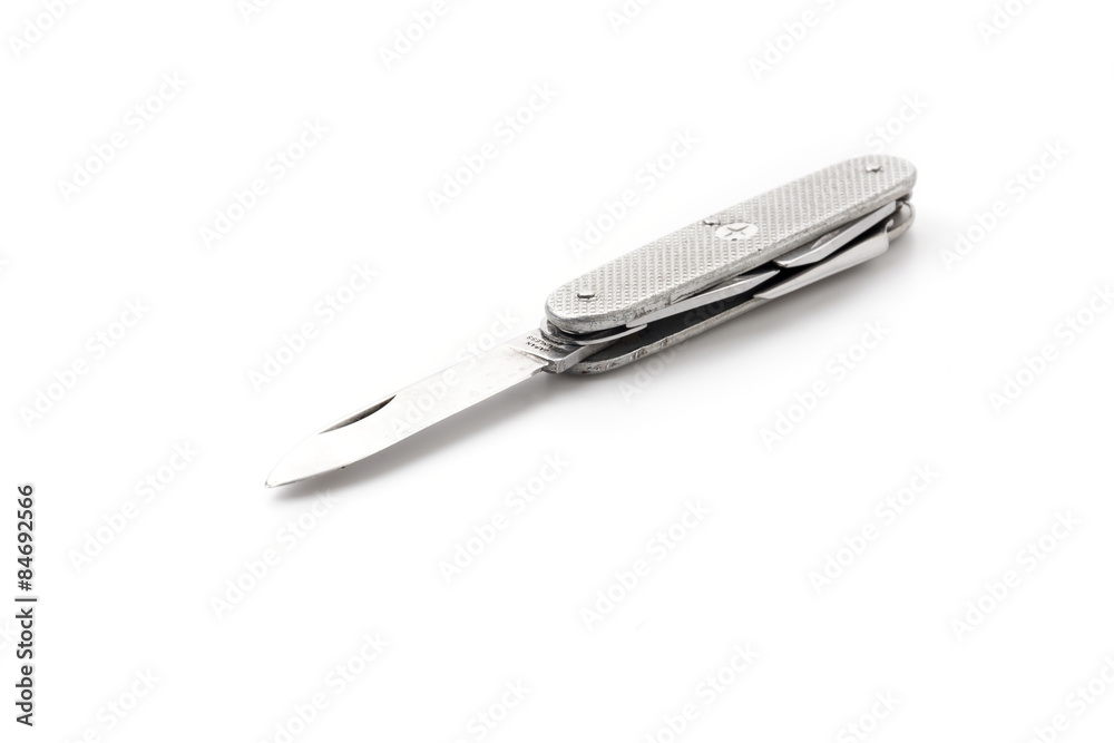 pocket knife isolated on white background pocket knife isolated on white background