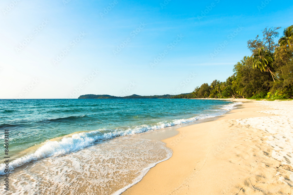 Tropical beach at Koh Kood island , Thailand