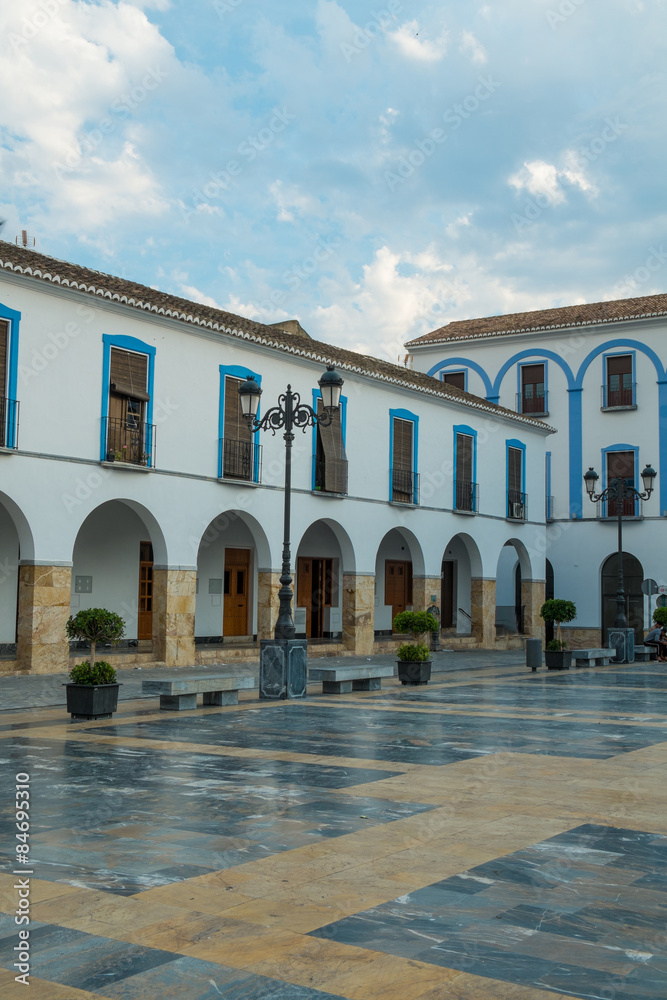 Andalusian town square