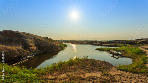 Obraz na płótnie Unseen Thailand grand canyon sam pan bok at ubonratchathani w salonie