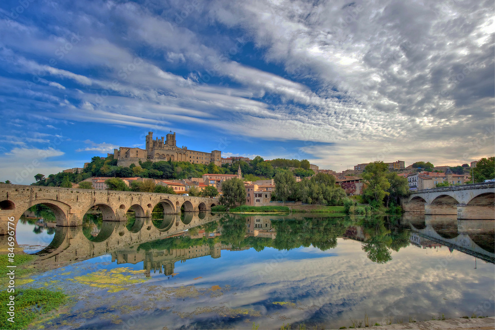 Beziers France - Orb River