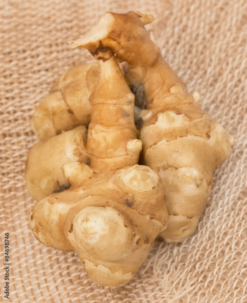 Jerusalem artichoke tubers Jerusalem artichoke tubers