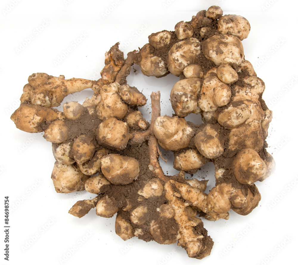 Jerusalem artichoke tubers Jerusalem artichoke tubers