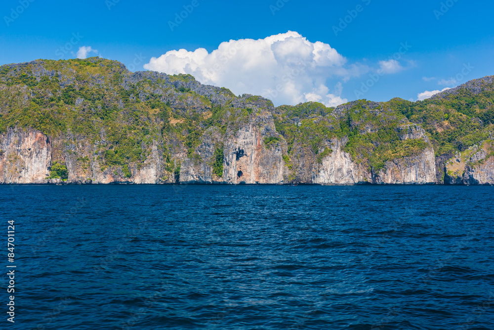 Tropical cliff
