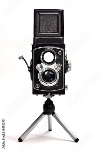 Antigua cámara fotográfica de medio formato