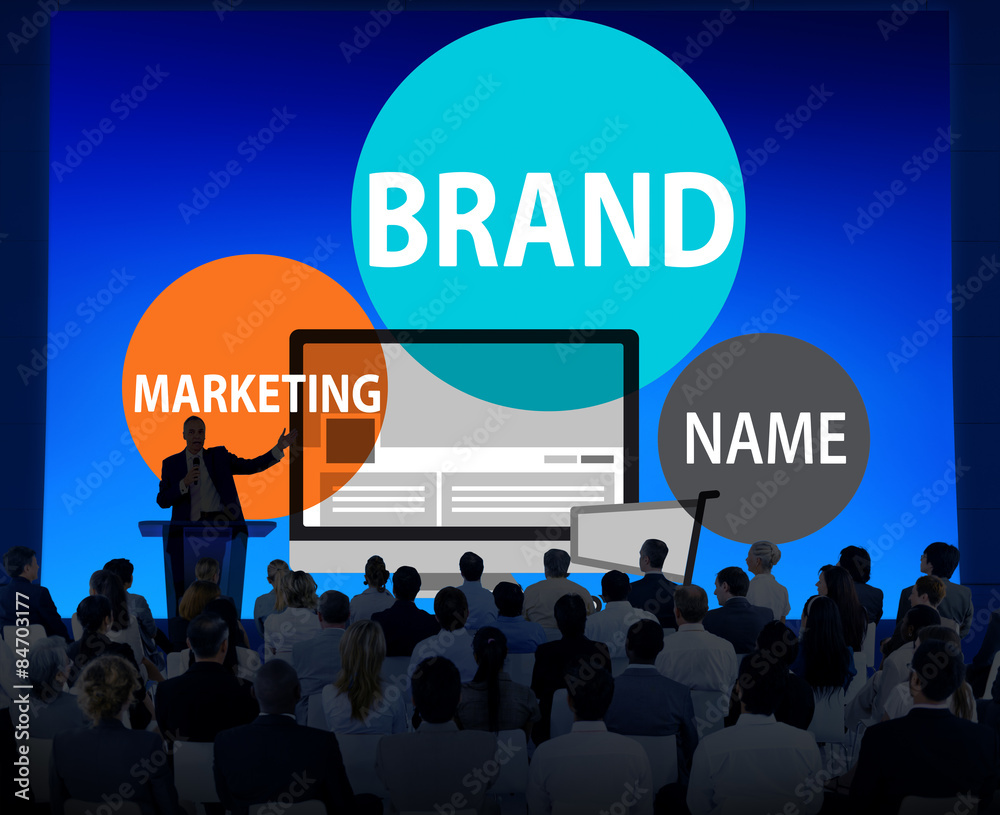 Brand Branding Advertising Marketing Commerce Concept Brand Branding Advertising Marketing Commerce Concept