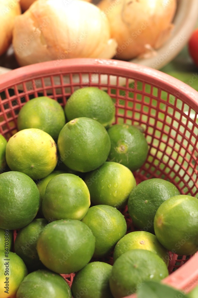 fresh lemon in the market fresh lemon in the market