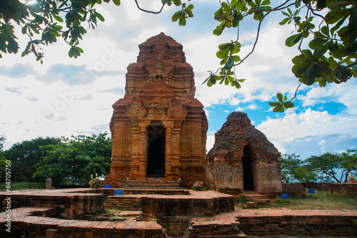 Thap Poshanu Towers.Asia. Vietnam.Phan Thiet. photo