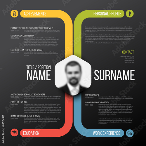 cv / resume template
