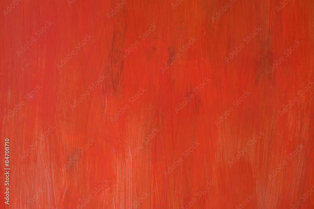 Obraz premium Orange concrete wall background