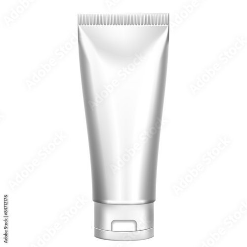 Blank Cosmetics Packages, Tube Template
