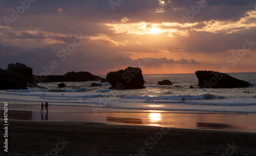 Photography Biarritz - Coucher de soleil