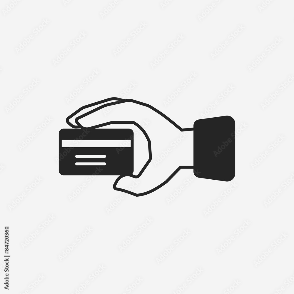 financial credit card icon financial credit card icon