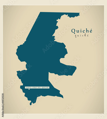 Modern Map - Quiche GT