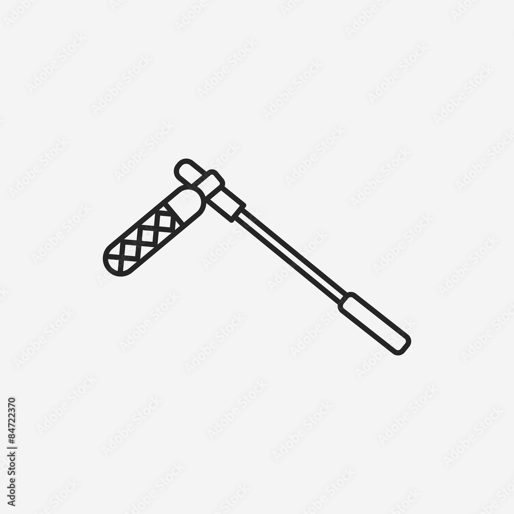 boom microphone line icon boom microphone line icon