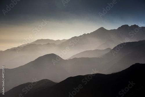 mountain view in morocco