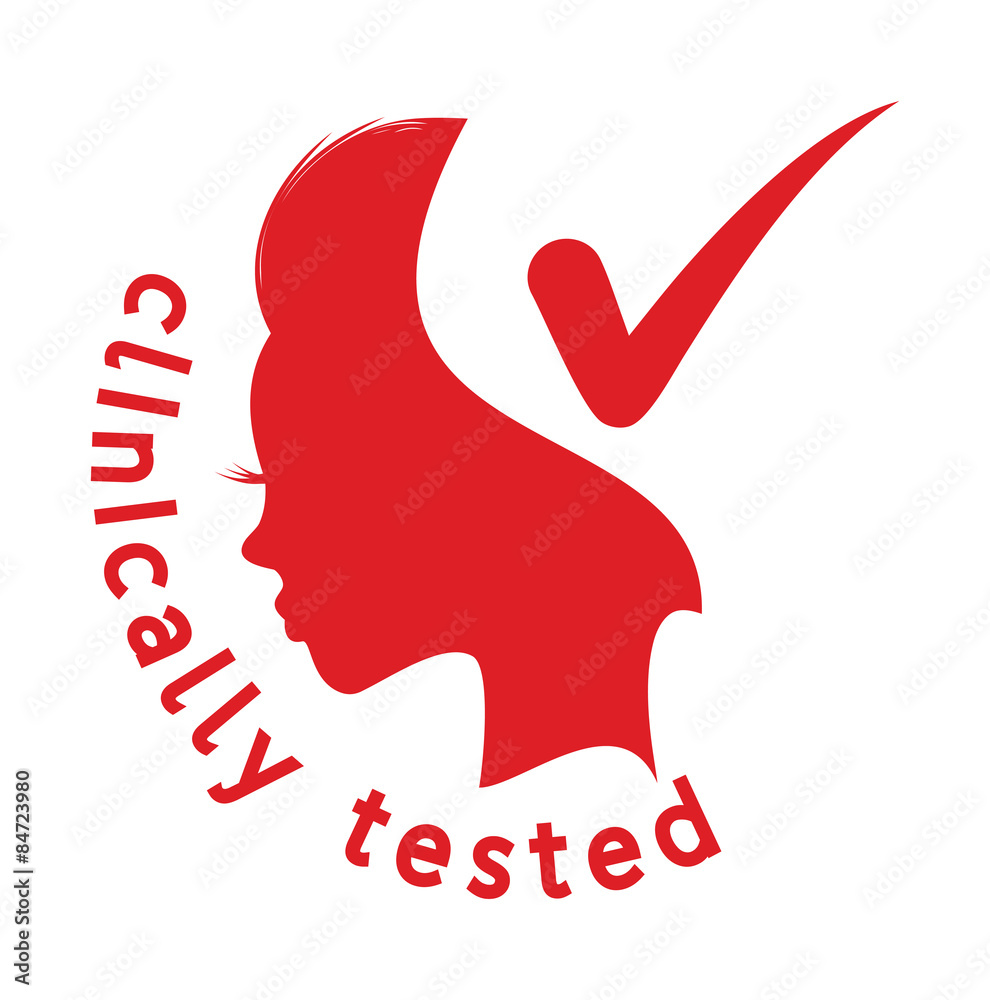 Clinically tested vector icon Clinically tested vector icon