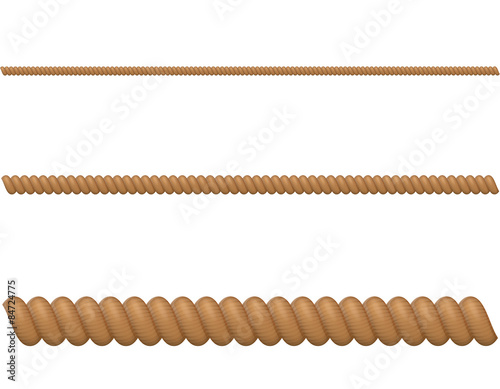 rope vector illustration