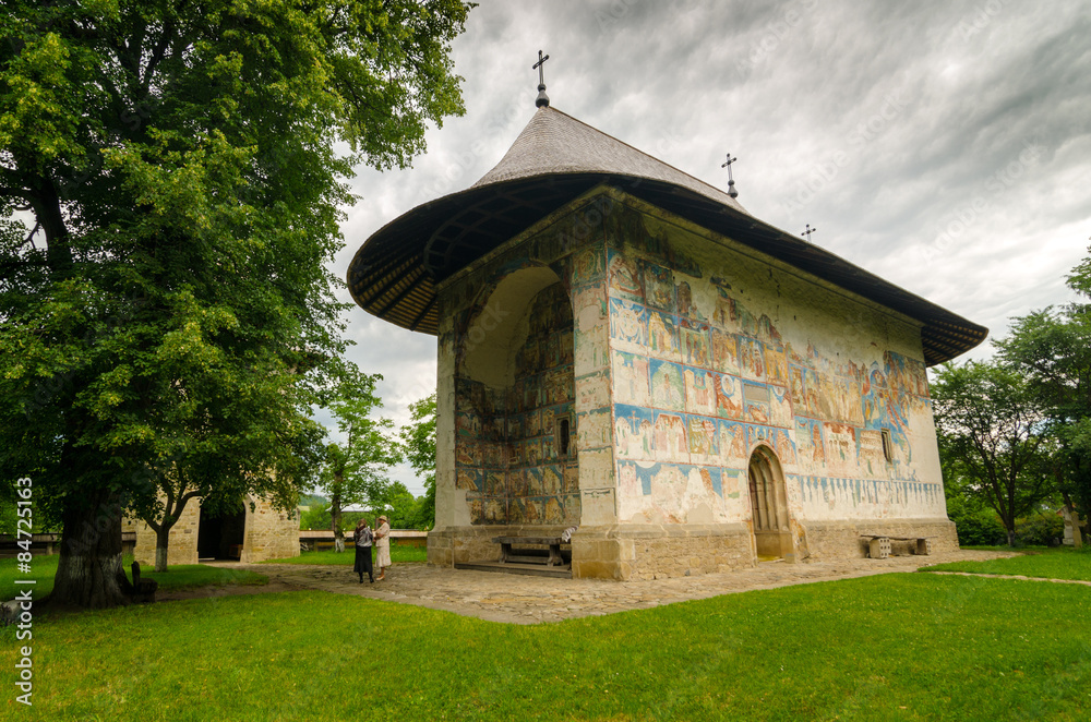 Arbore church, Romania