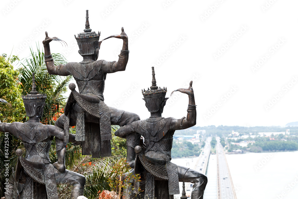 Obraz premium Statue of Nora in Songkhla