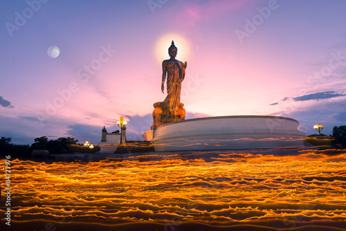 Photography visakha bucha day, Phutthamonthon, nakhon pathom, thailand