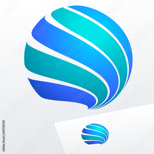 Abstract vector sign. Logotype for Business, Corporation.