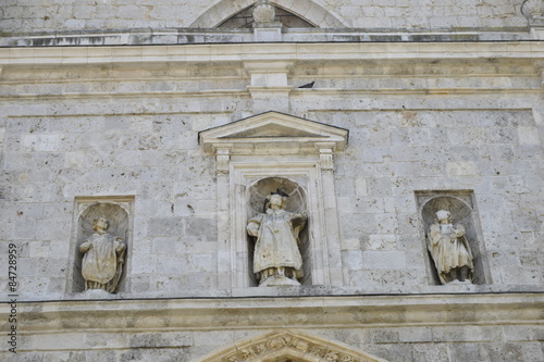 Detalle de la Puerta de los Reyes de la Catedral de Palencia