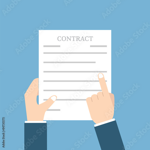 Preparation business contract.