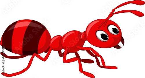 red ant cartoon