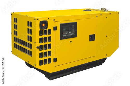 Obraz na płótnie Big generator on a white background