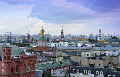  View of the city centre of Moscow 