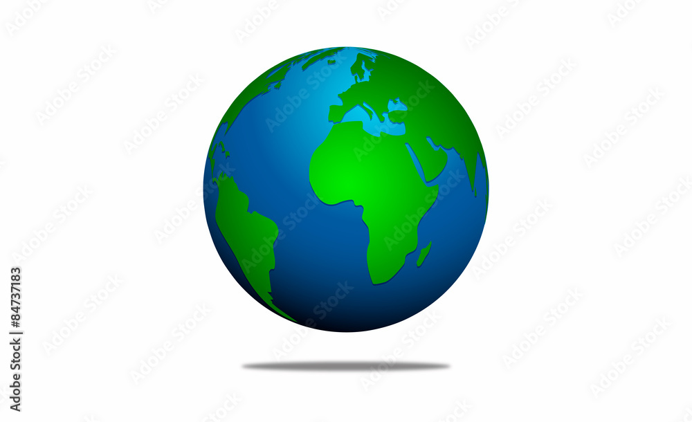 Planet Earth Vector Design