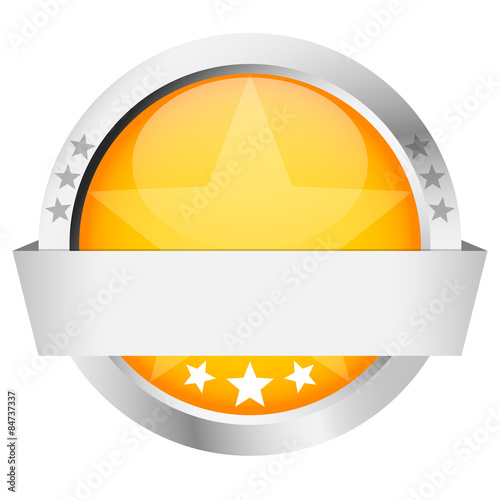 template button with banner