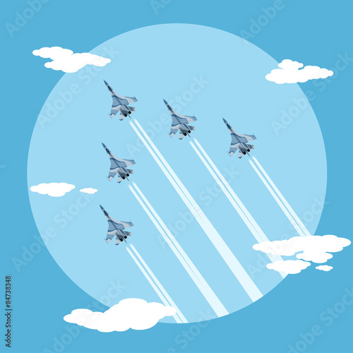 fighter planes