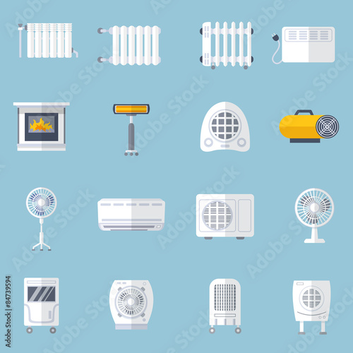 Heating And Cooling Flat Set