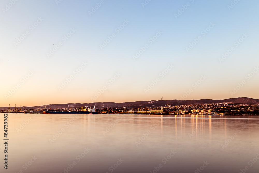 Fototapeta premium docks of Trieste