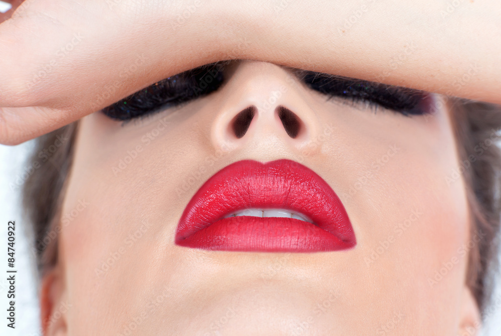 Fototapeta premium Breath your lips