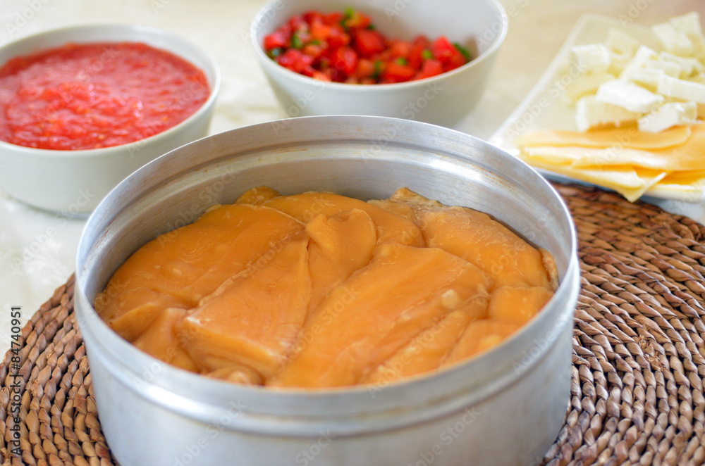 Jachnun, Yemenite Jewish pastry served on Shabbat morning Jachnun, Yemenite Jewish pastry served on Shabbat morning