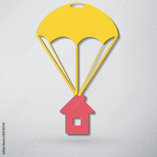 Parachute Icon design