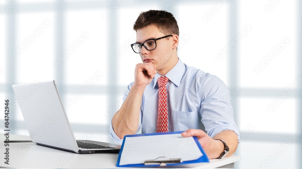 Laptop, glasses, hipster. Laptop, glasses, hipster.